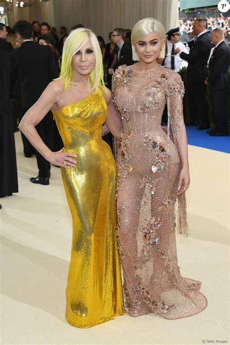 donatella versace and kylie jenner|Kylie Jenner dresses.